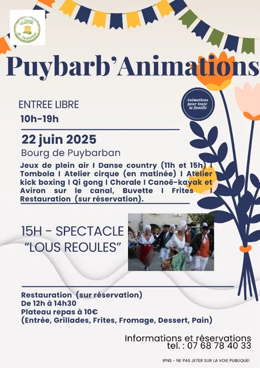 Journée du Cercle 2025 - Spectacles - Animations - Jeux